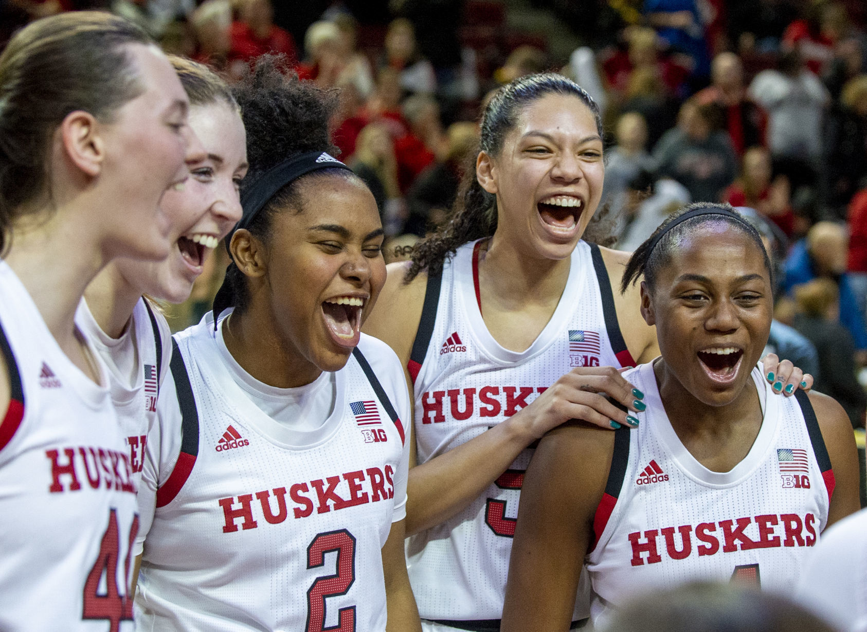Nebraska vs. Michigan women's basketball, 1.19